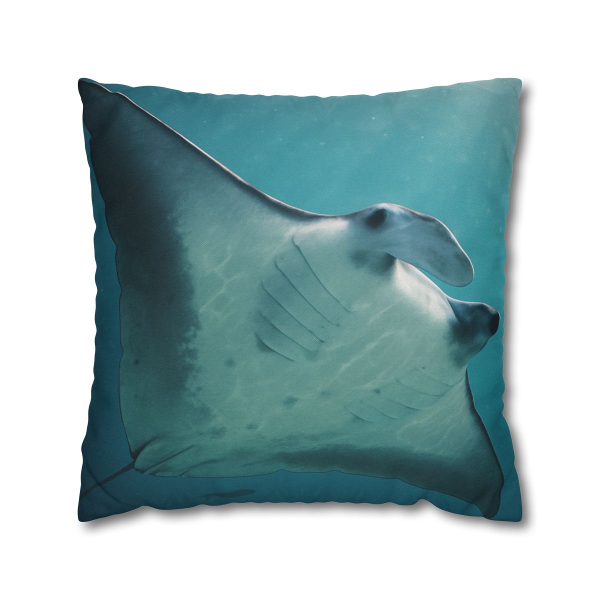 Silent Glide Manta Ray comfortable bedding pillow covers