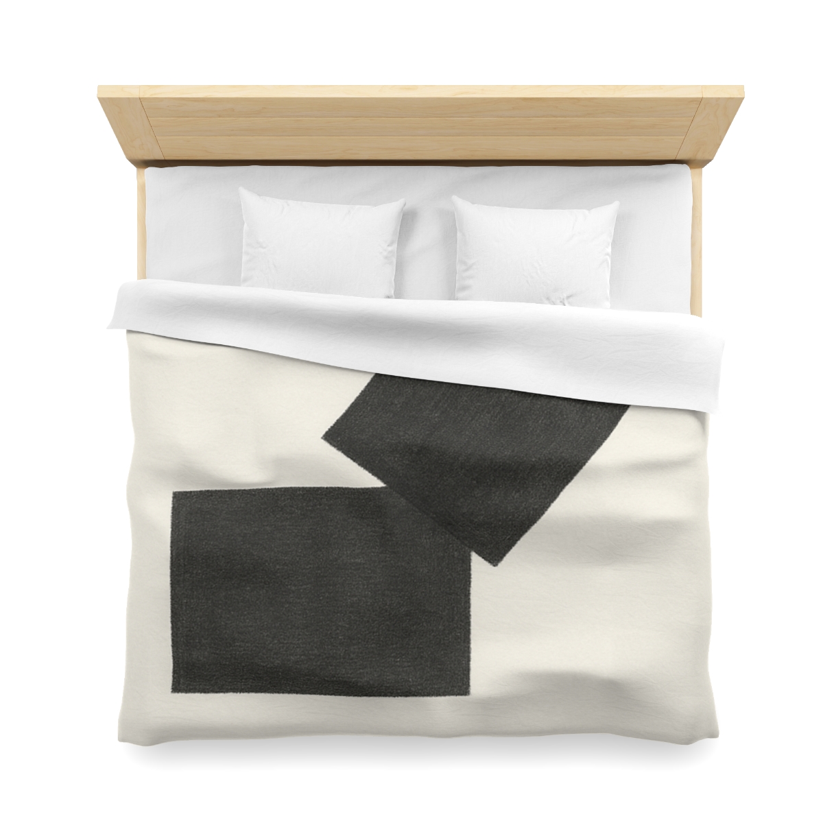 Tilted Twin Rectangle Calm stylish duvet covers