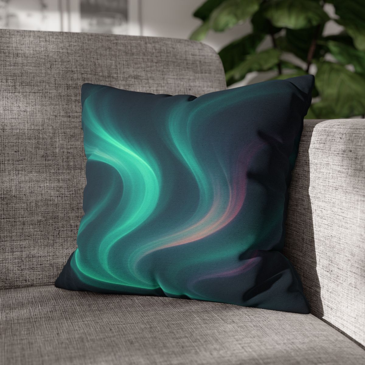 Aurora Spectrum Drift soft cotton pillow cases