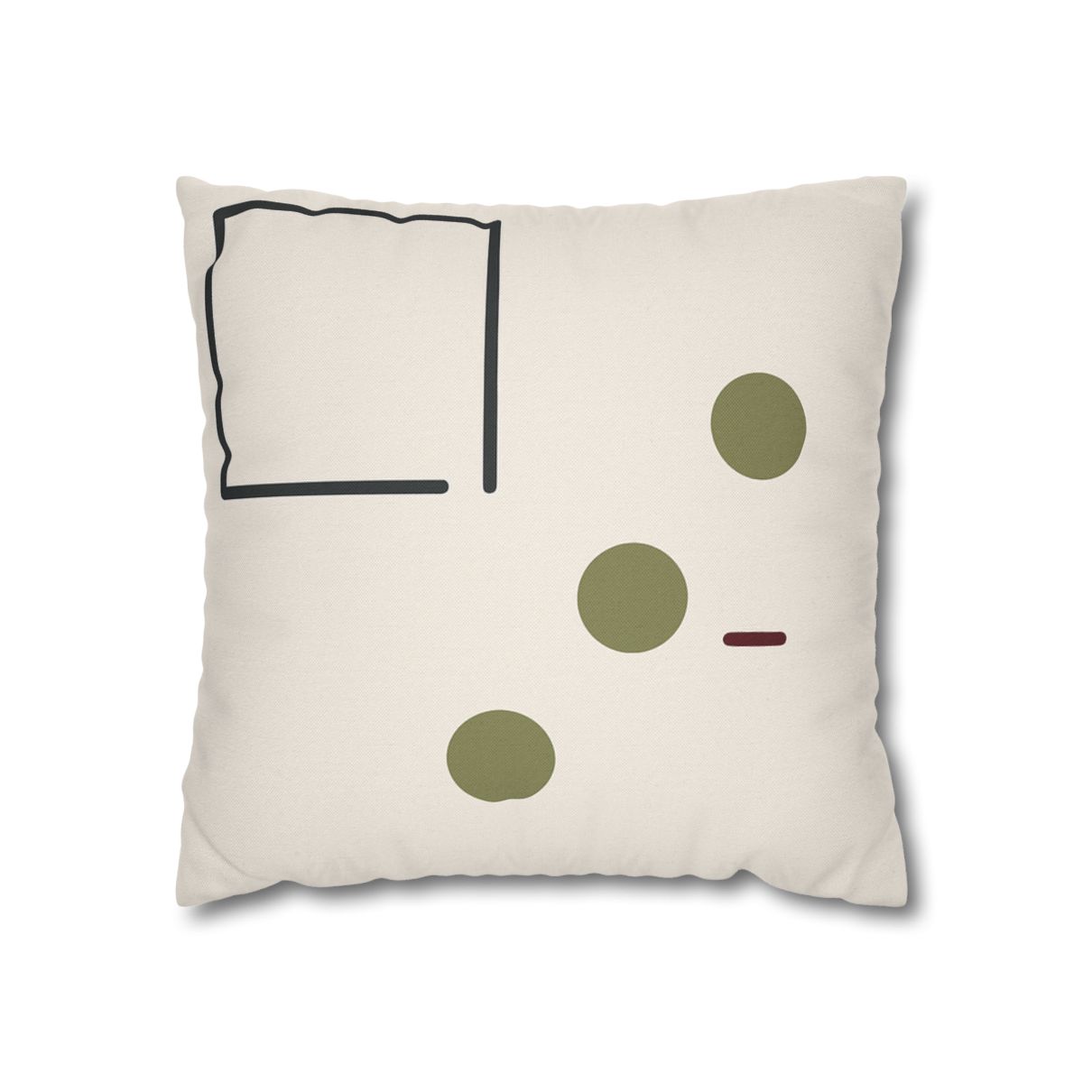 Framed Gap And Three Distant Points custom pillow cases