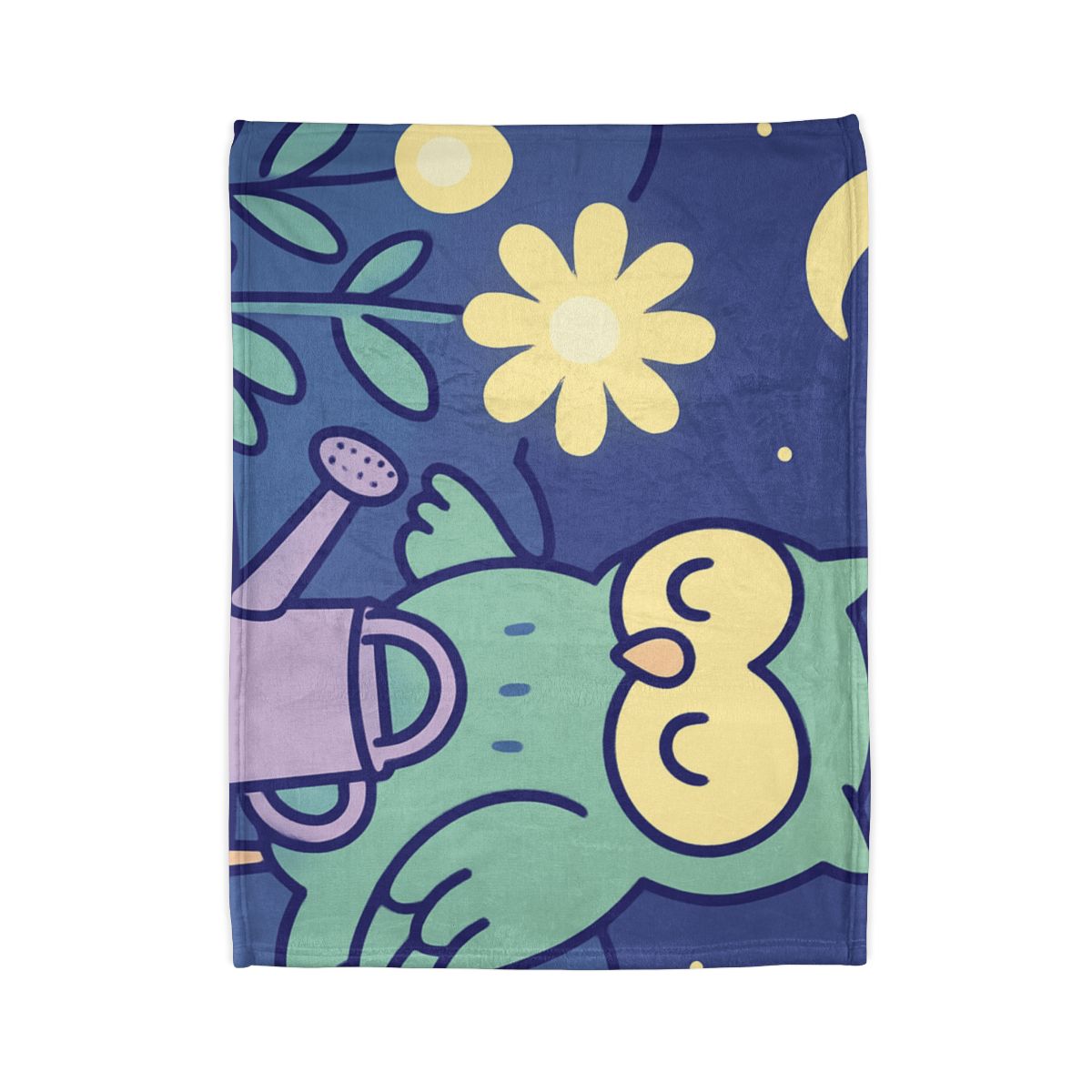 Moon Garden Owl stylish throw blankets