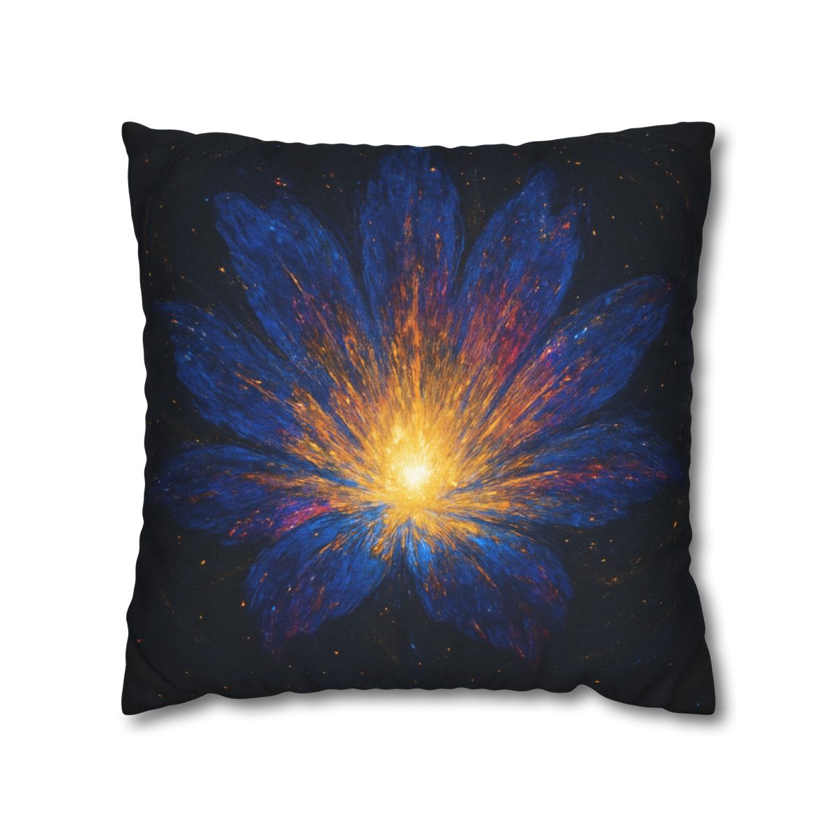 Prismatic Starforge Bloom comfortable bedding pillow covers