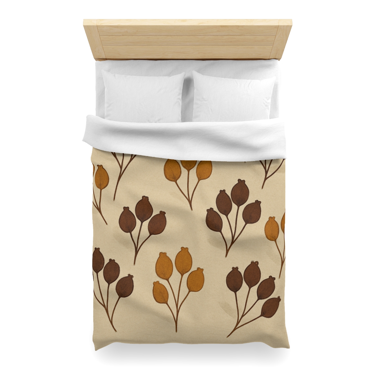 Seed Pod Cluster Study soft comforter duvets