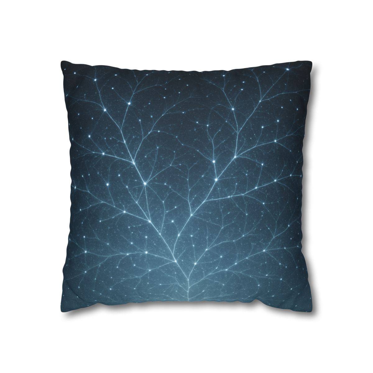 Starlit Fractal Canopy soft cotton pillow cases