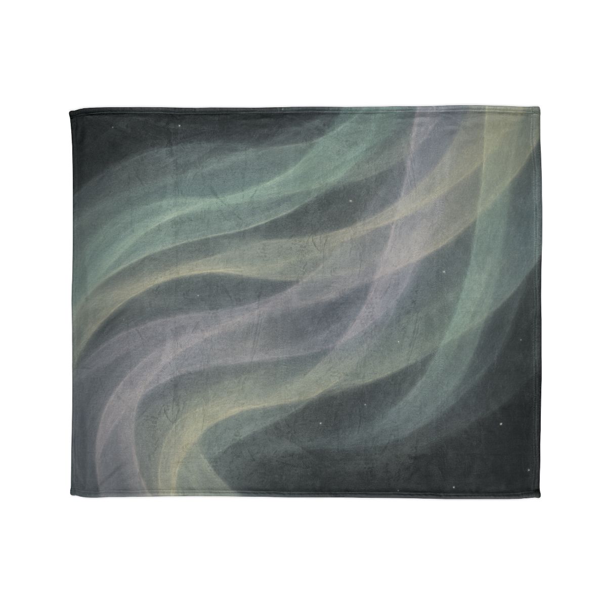 Auroral Cosmic Silk Currents trendy patterned blankets