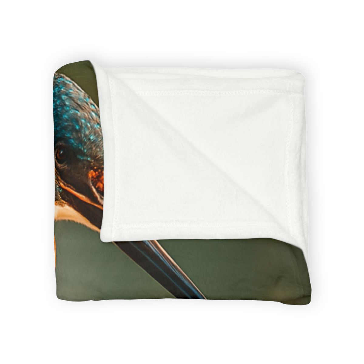 Aurora Splash Common Kingfisher custom blankets