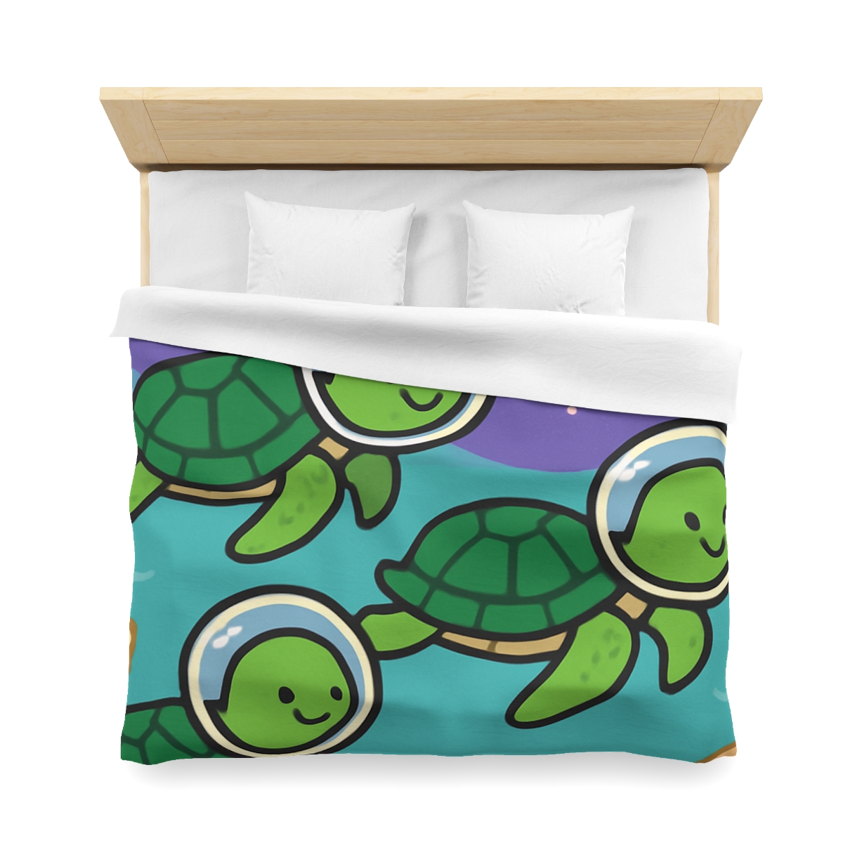 Starry Seas Turtle Team warm winter duvets