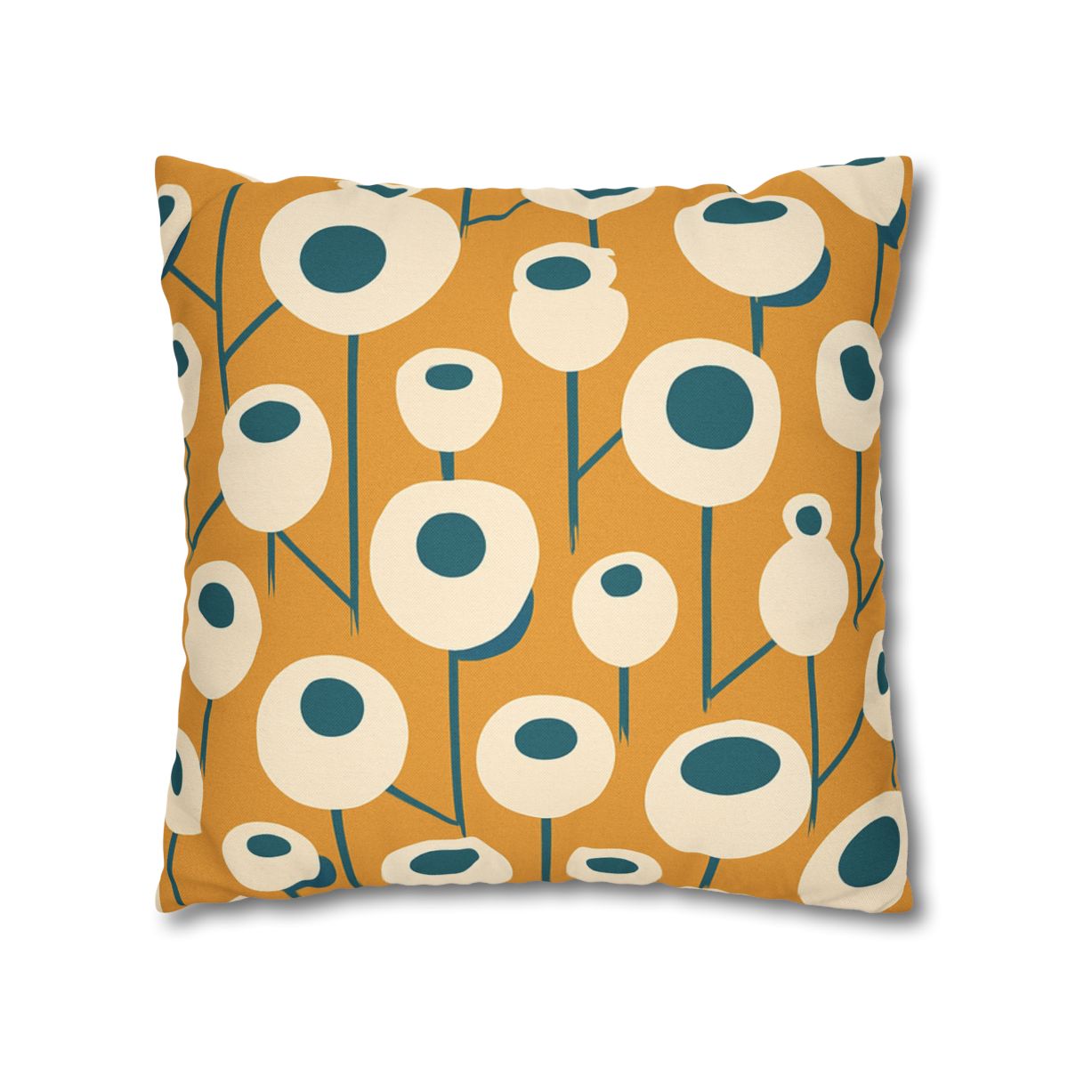 Seed Pod Cluster Grid soft cotton pillow cases