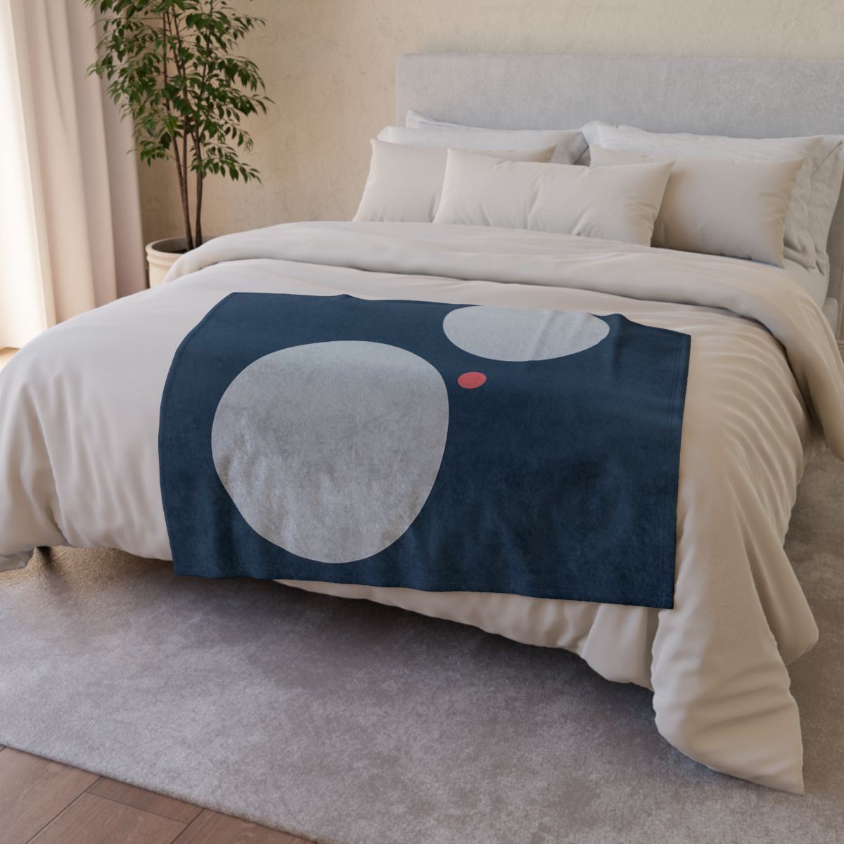 Three Quiet Circles warm winter blankets