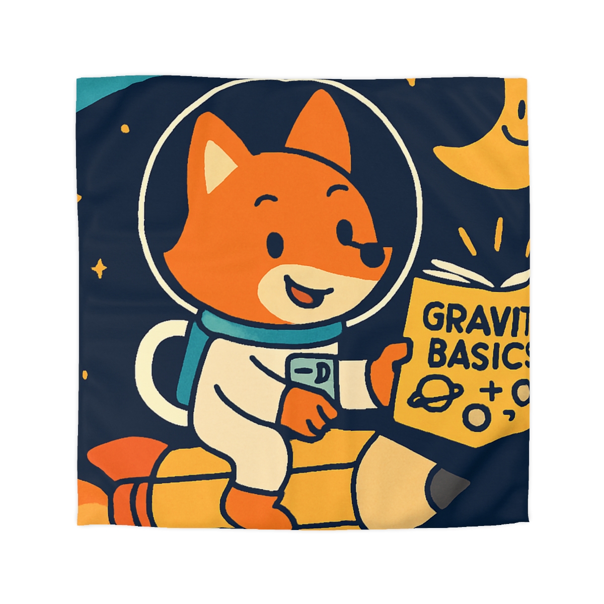 Comet Library Delivery Fox custom duvets