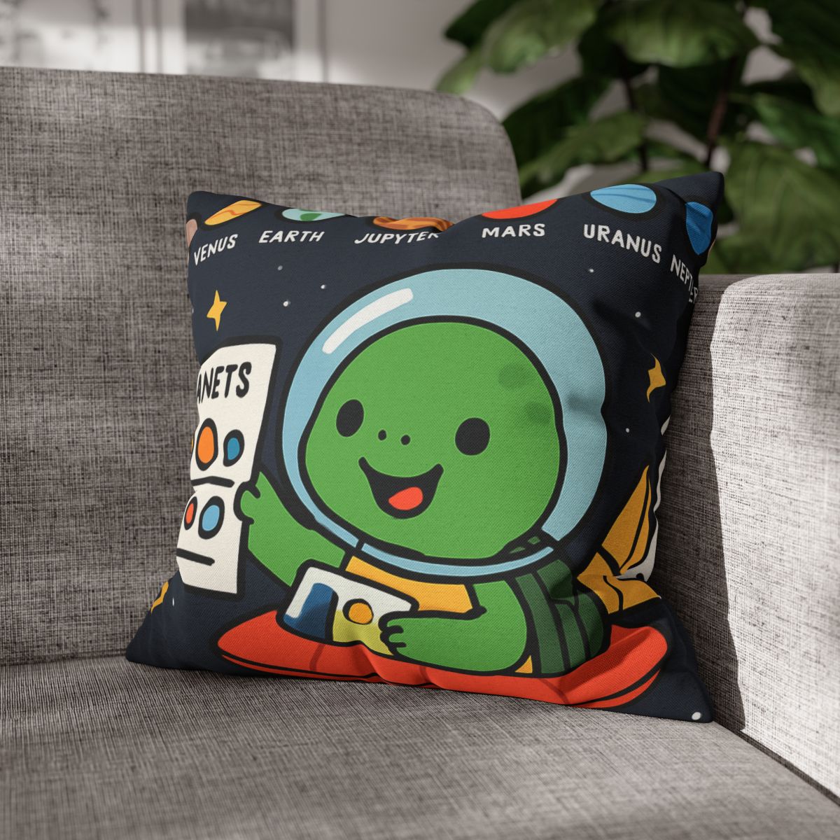 Solar Sail Turtle And The Planetary Parade unique gift pillow cases