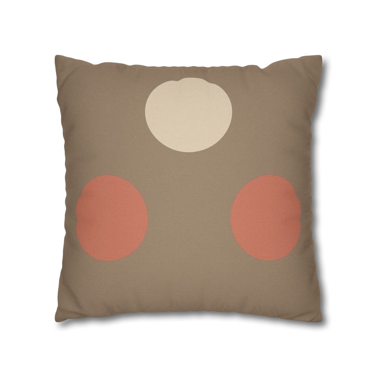 Triad Of Quiet Circles designer print pillow cases