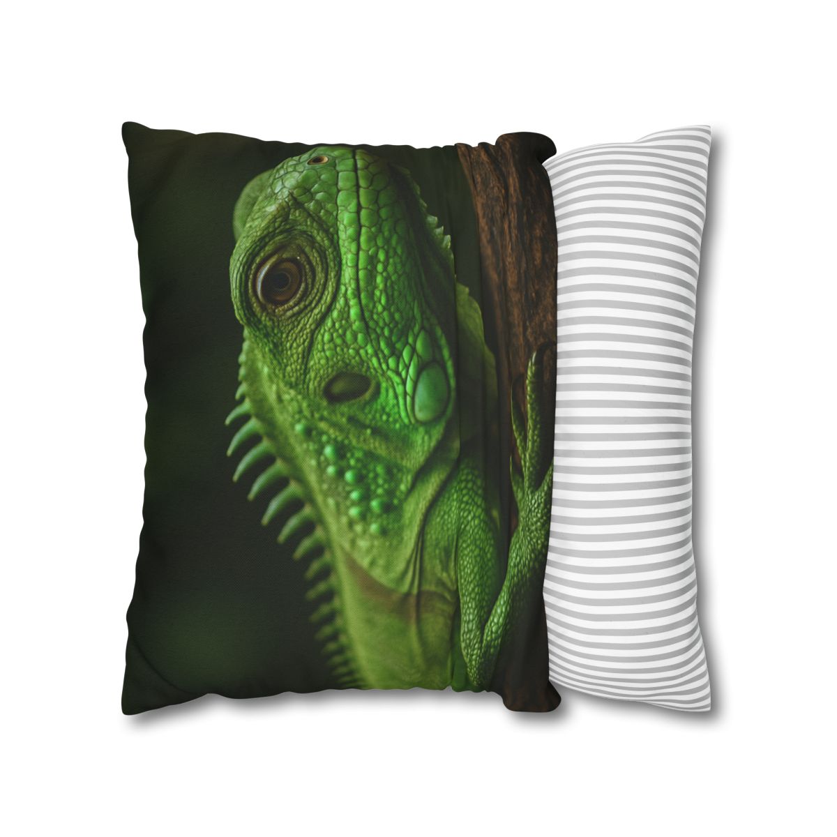 Green Iguana Sun Stillness unique gift pillow cases