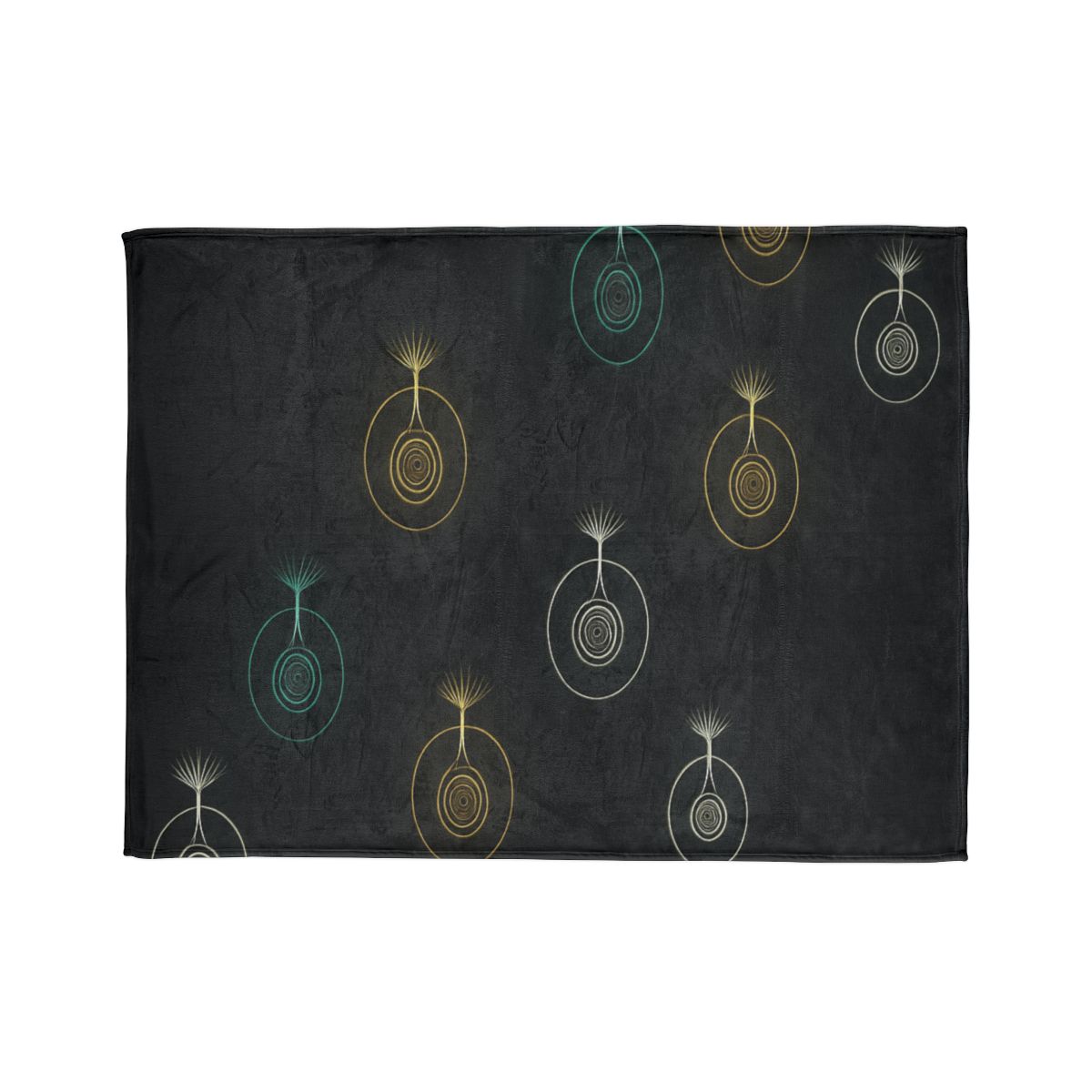 Seed Pod Halo Constellation trendy patterned blankets