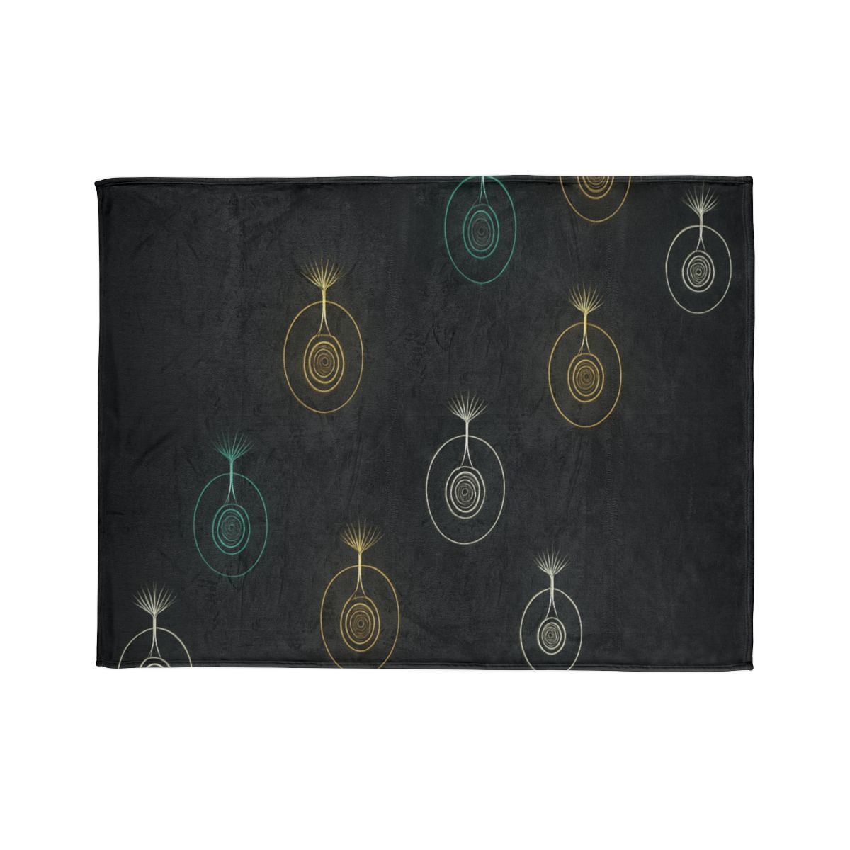 Seed Pod Halo Constellation trendy patterned blankets
