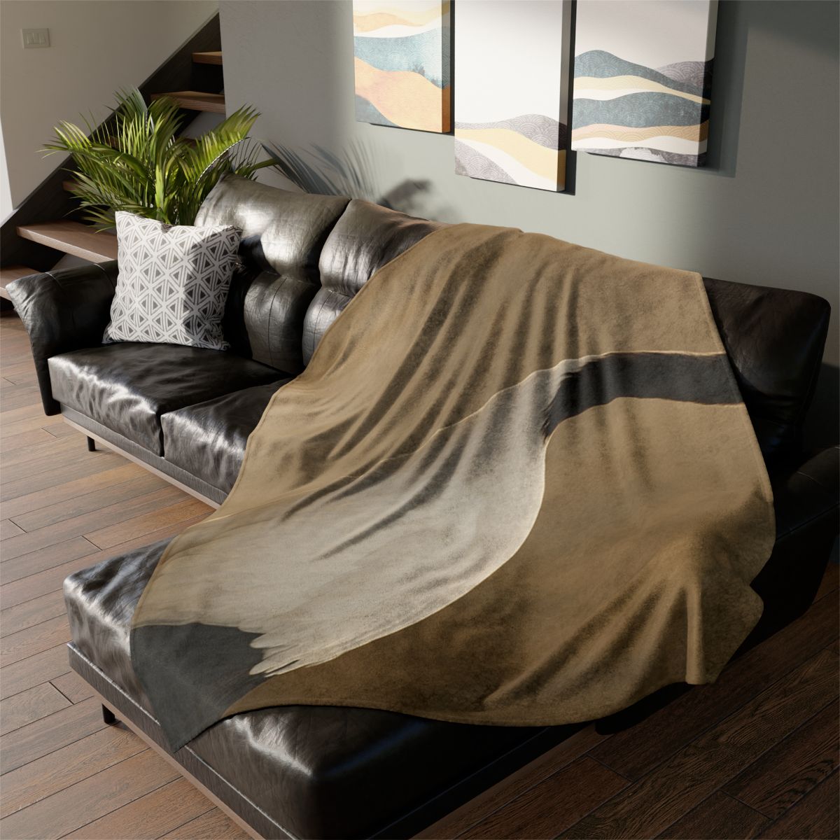 Silent Poise Red Crowned Crane unique gift blanketscustom blankets