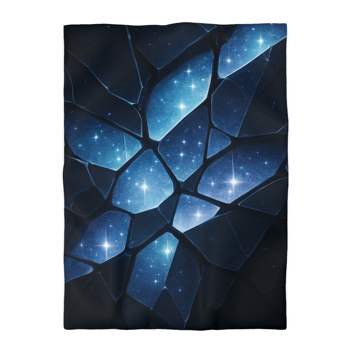 Starlit Fracture Mosaic custom duvets