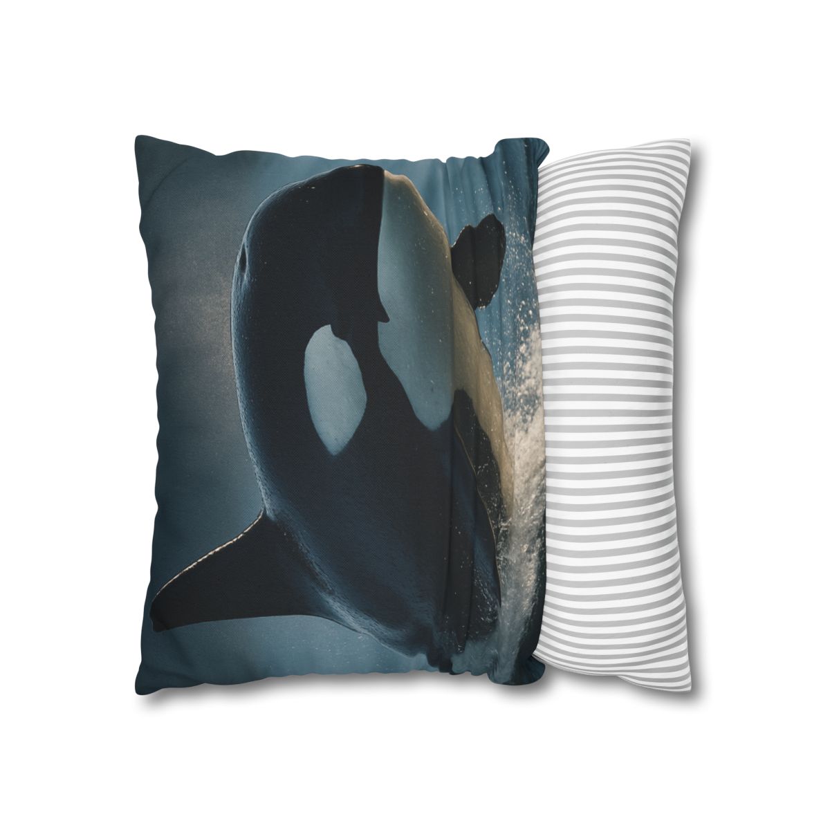 Abyss Glide Orca custom pillow cases