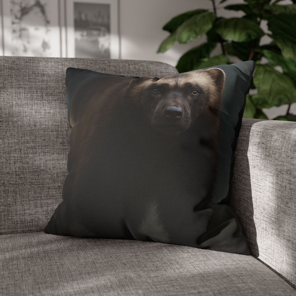 Velvet Shadow Wolverine soft cotton pillow cases