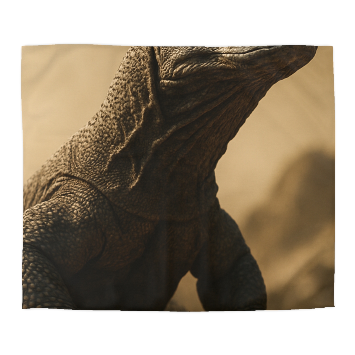 Ancient Sentinel Komodo Dragon unique patterned duvets