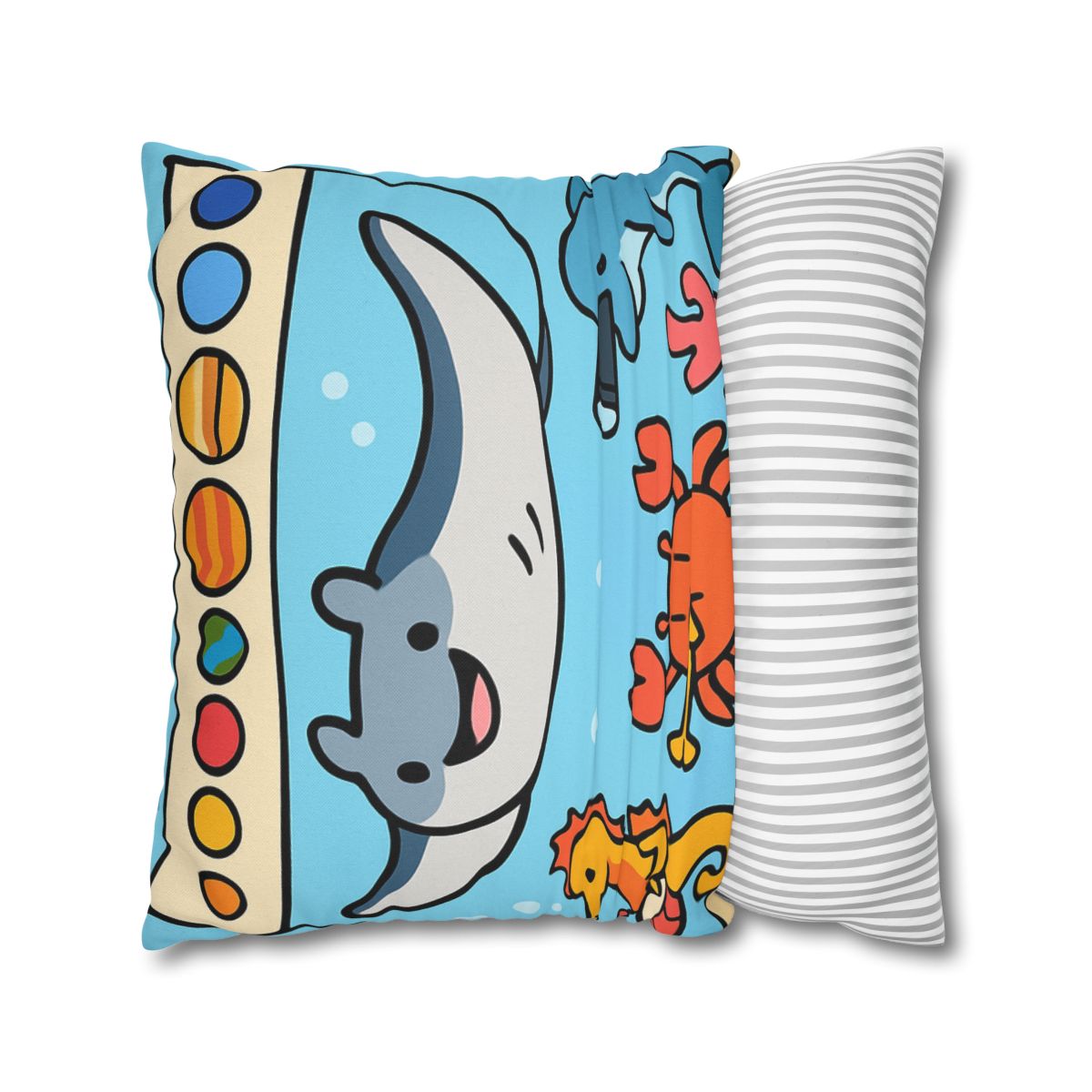 Rainbow Reef Planet Parade custom pillow cases