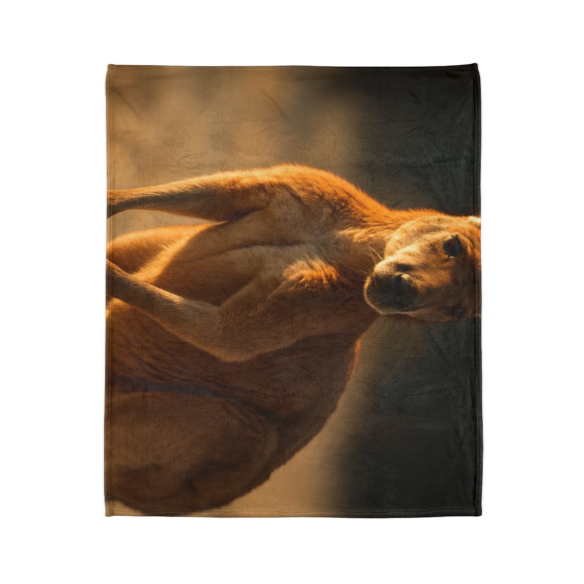 Ember Mantle Red Kangaroo trendy patterned blankets