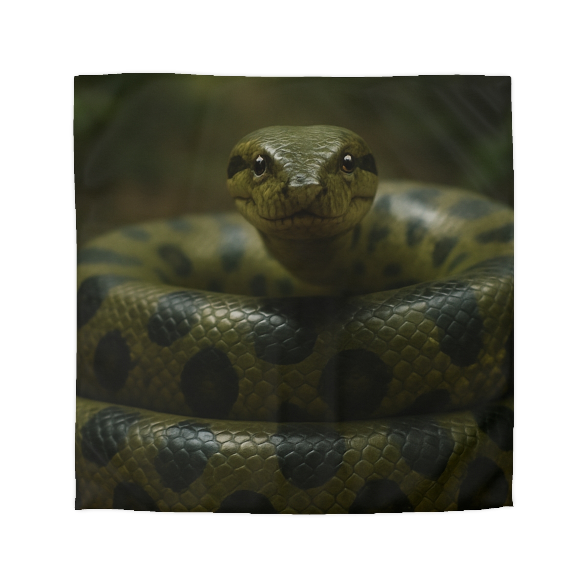 Starlit Coil Green Anaconda trendy bedroom duvets