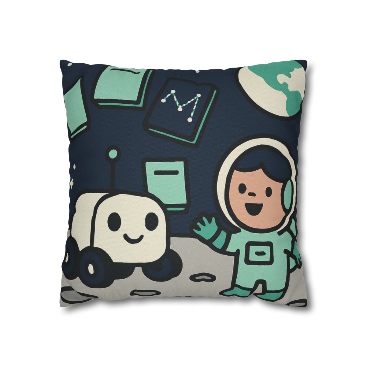 The Moonlit Library Rover unique gift pillow cases
