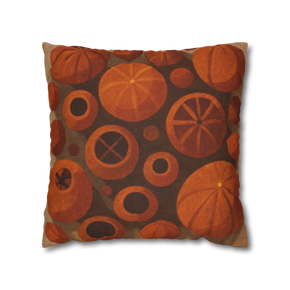Seed Pod Cluster Mosaic personalized pillow covers