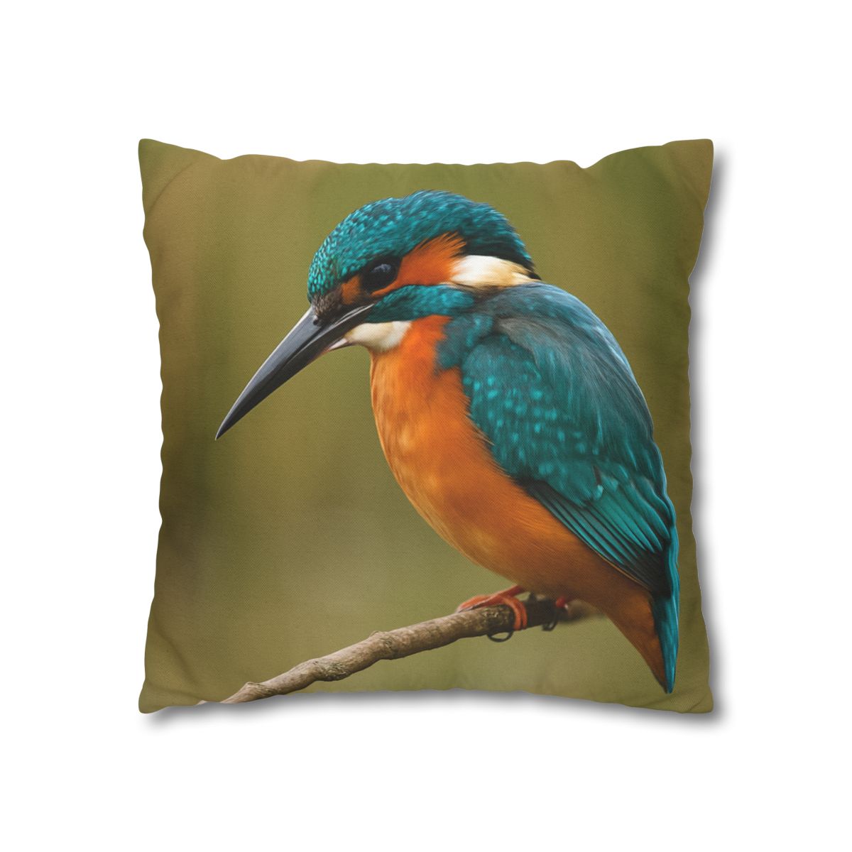 Azure Flash Kingfisher personalized pillow covers