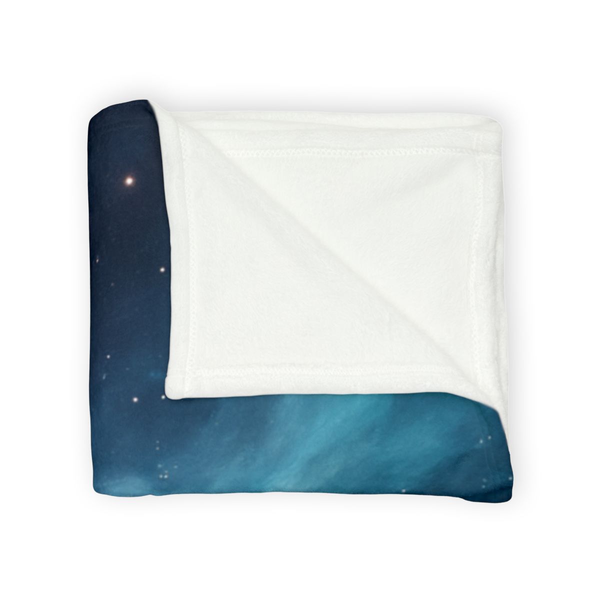 Luminous Nebula Tidal Surge stylish throw blankets