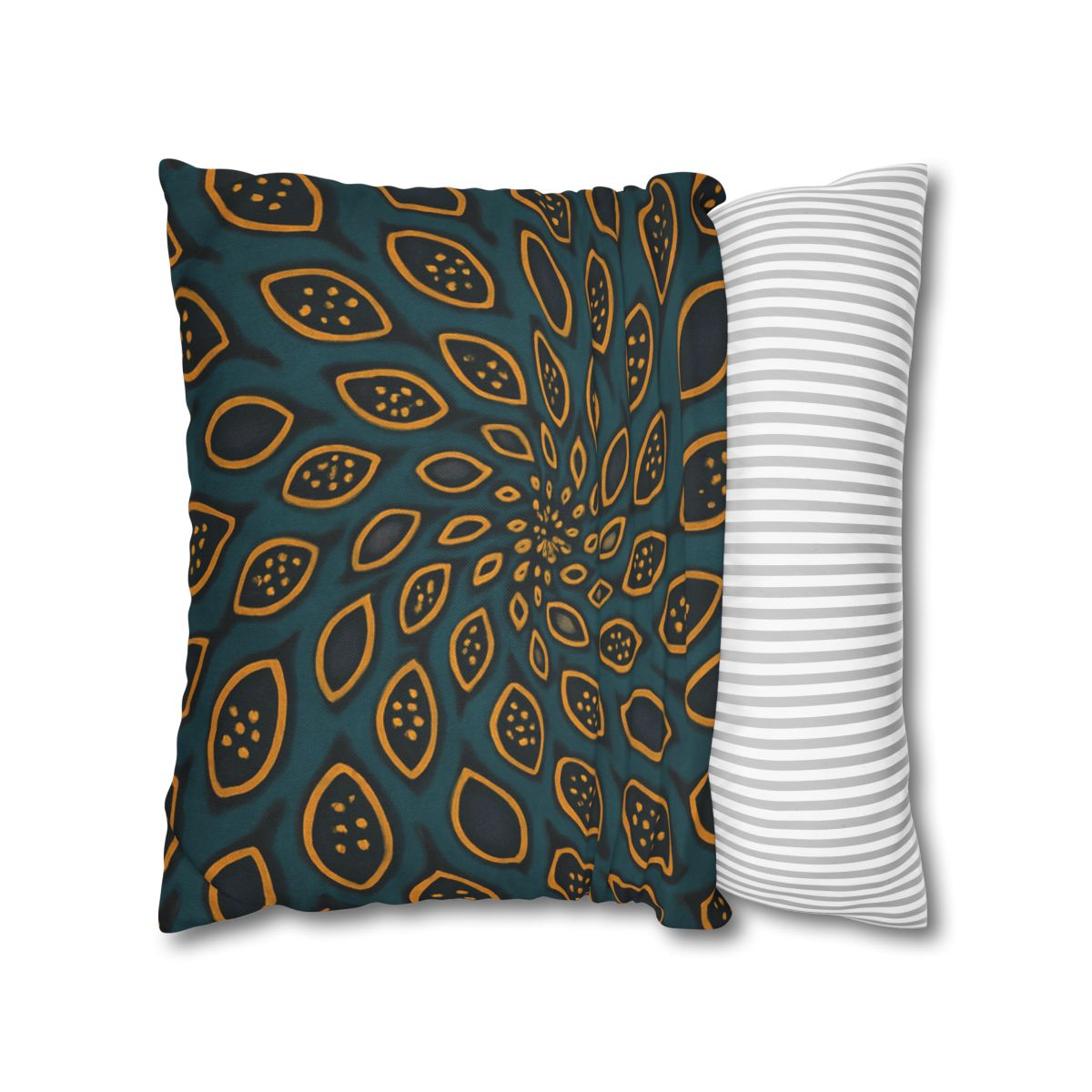 Spiral Seed Pod Array personalized pillow covers