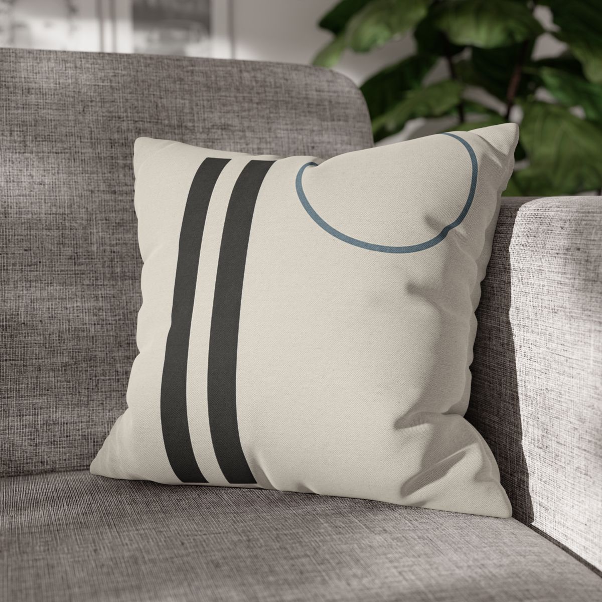 Split Column And Floating Ring designer print pillow cases