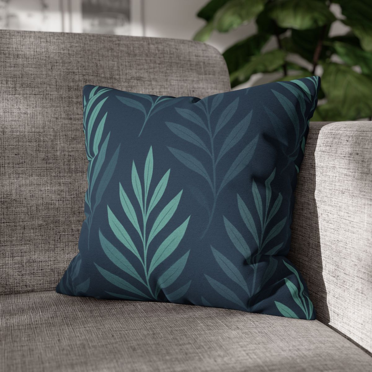 Frond Echo Rhythm soft cotton pillow cases