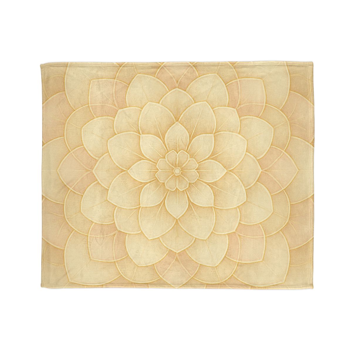 Petal Halo Lattice warm winter blankets