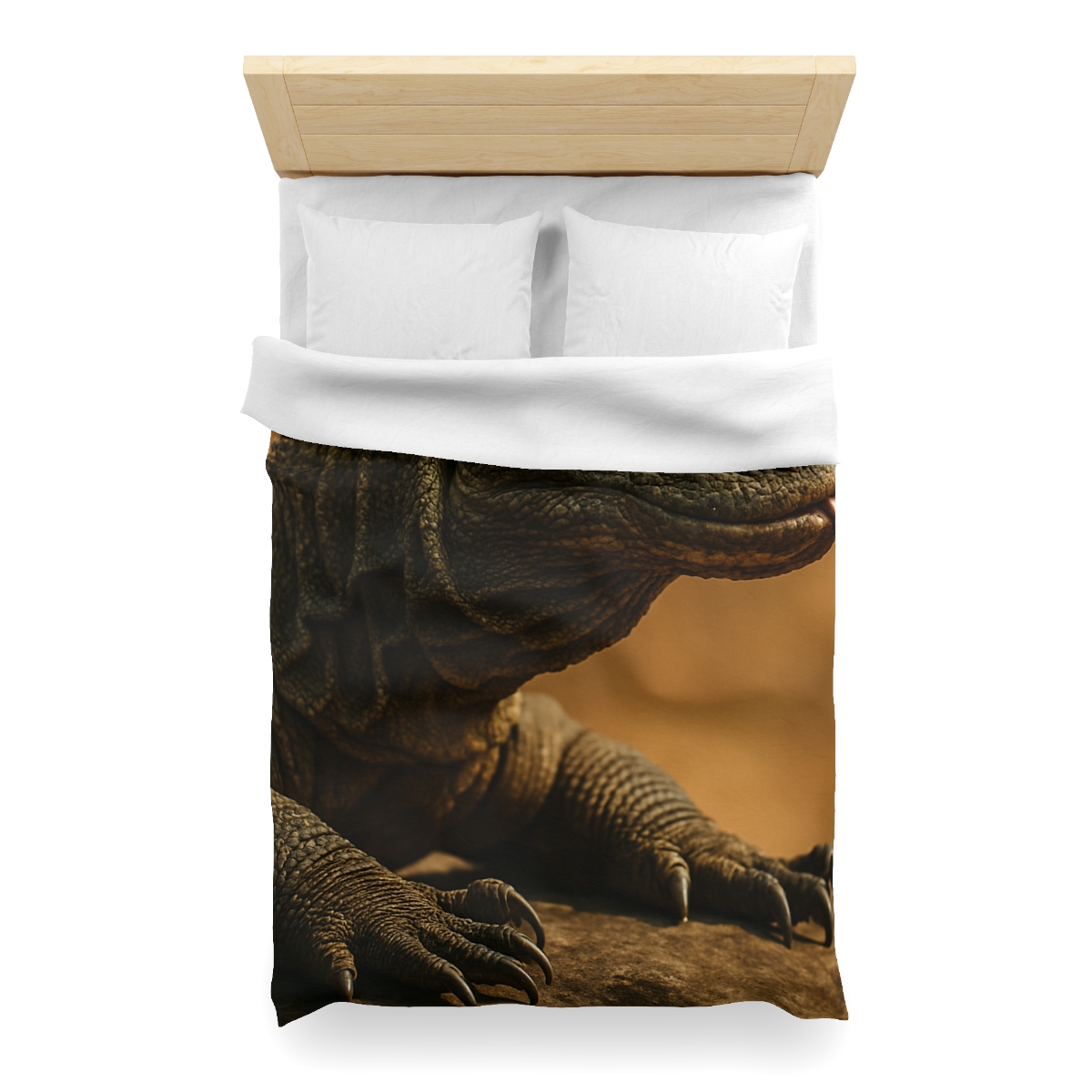 Ancient Sentinel Komodo Dragon trendy bedroom duvets