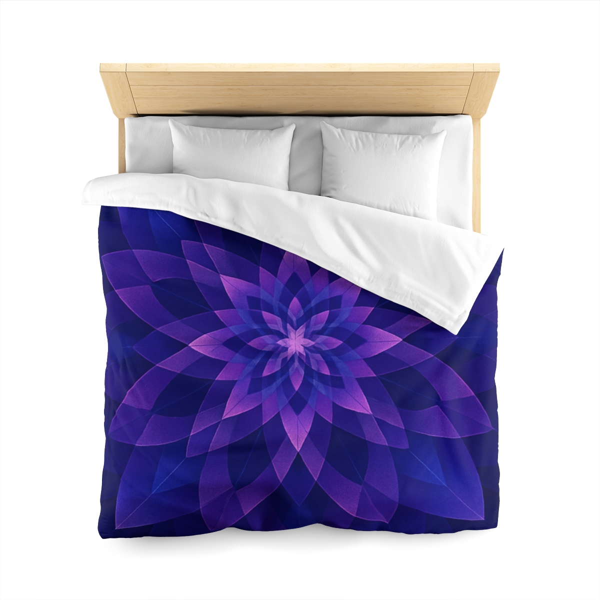 Petal Prism Overlap personalized bedding duvets
