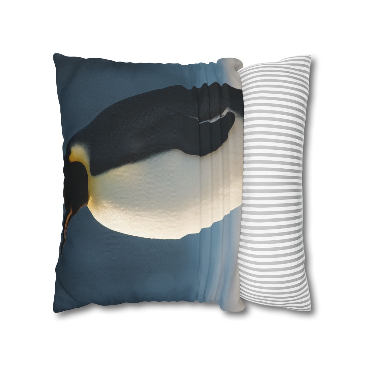 Aurora Drift Emperor Penguin trendy patterned pillow cases