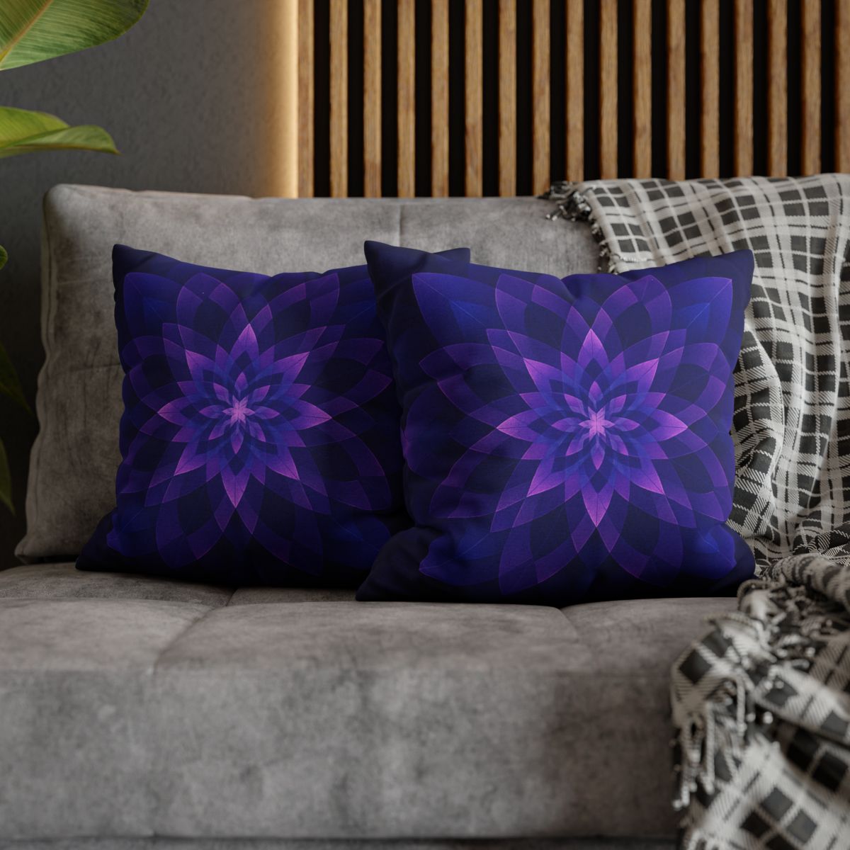 Petal Prism Overlap trendy patterned pillow cases