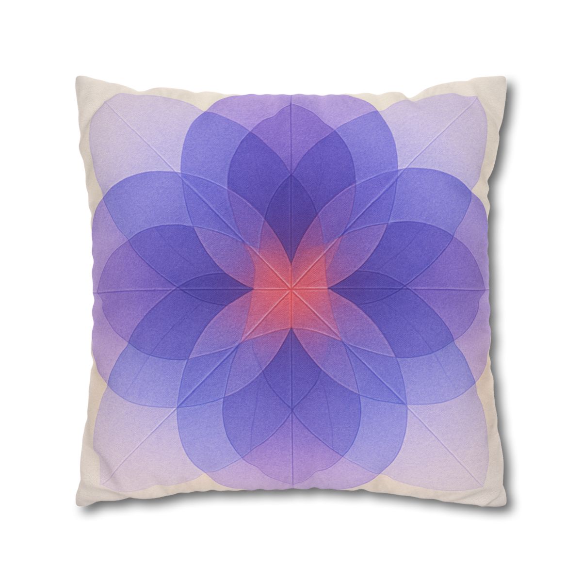 Petal Prism Overlap custom pillow cases