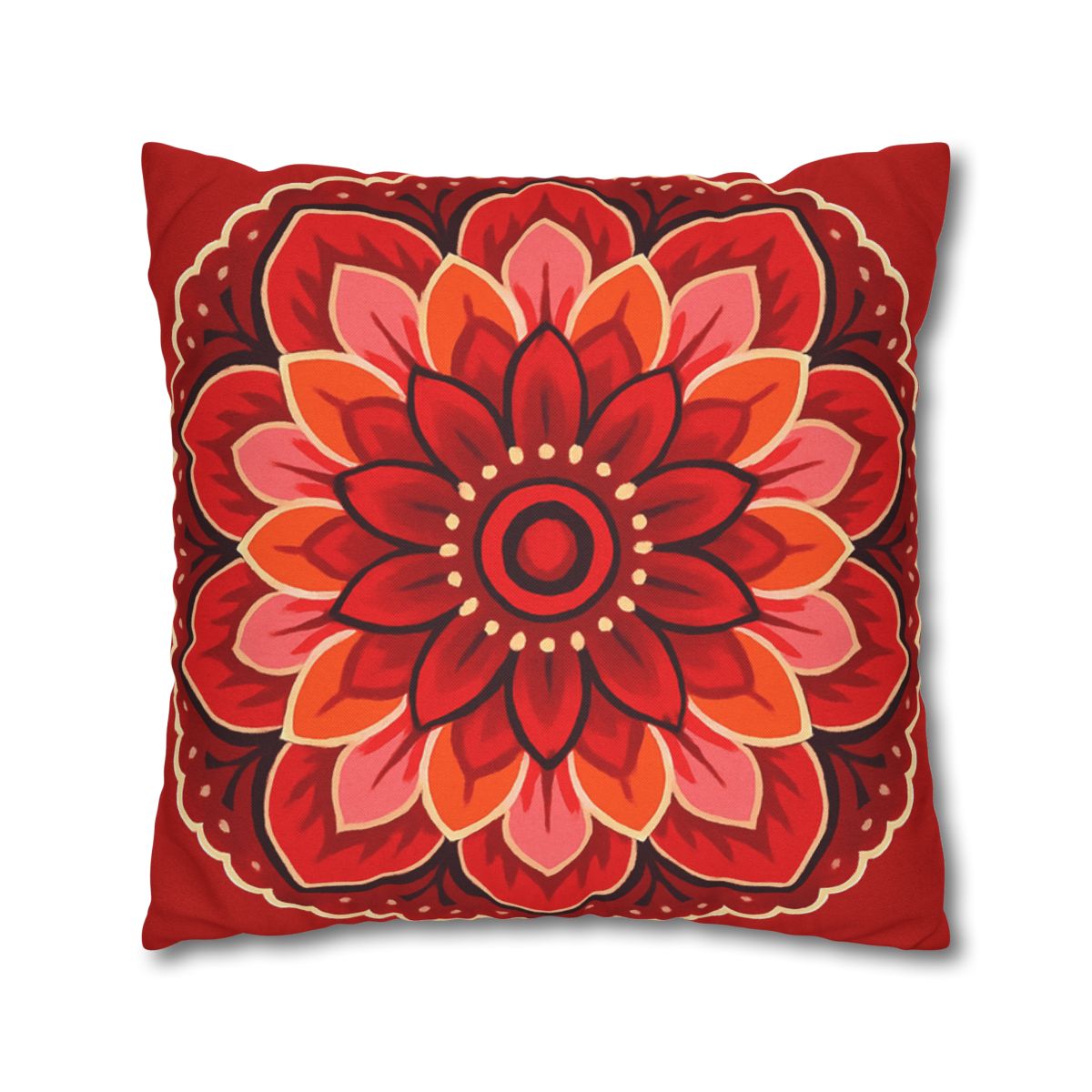 Bloom Burst Mandala trendy patterned pillow cases