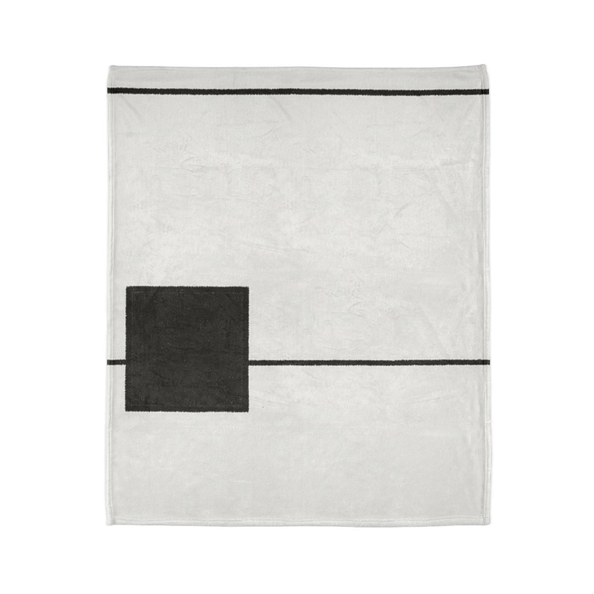 Offset Frame And Inner Square Pause stylish throw blankets