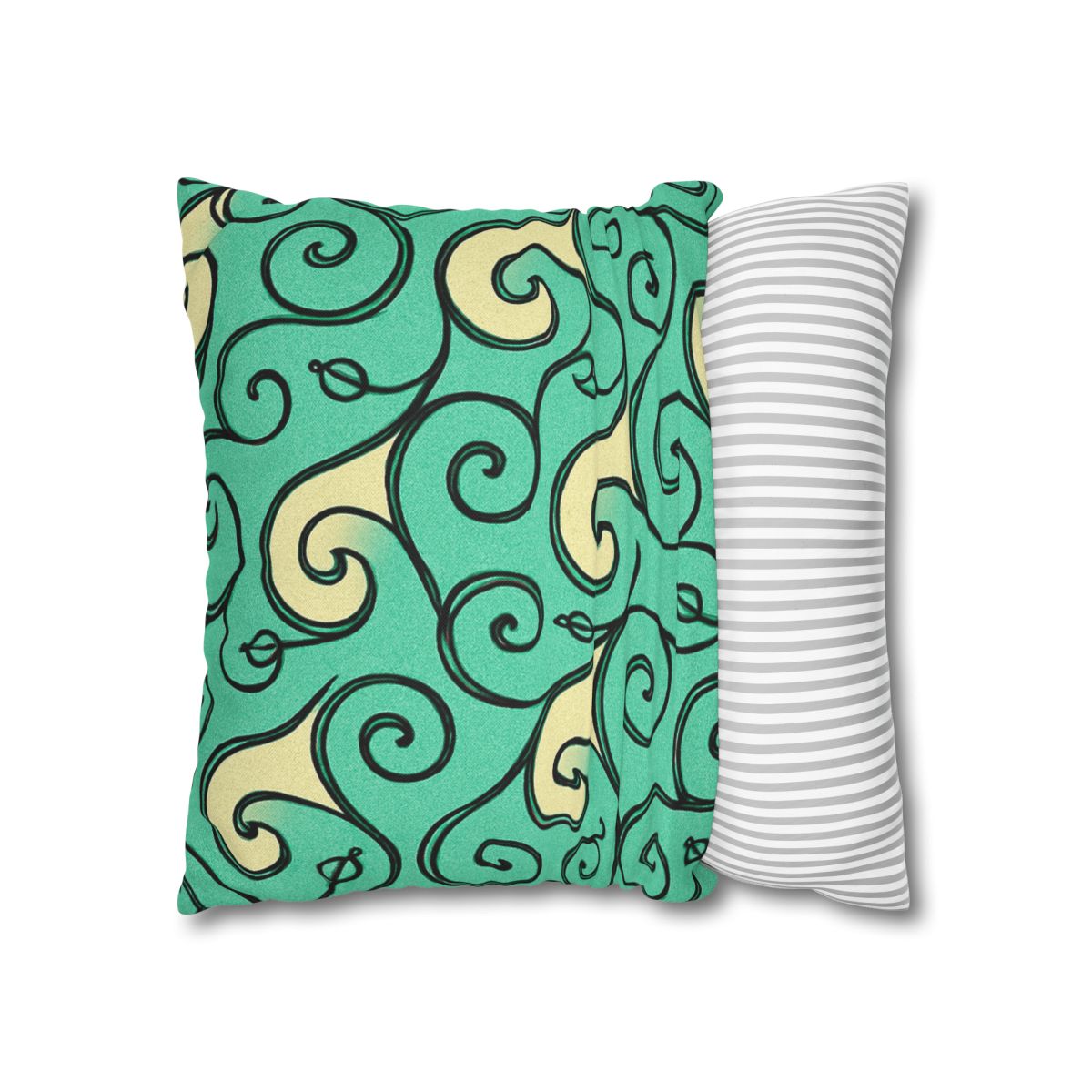 Vine Curl Wave Matrix comfortable bedding pillow covers