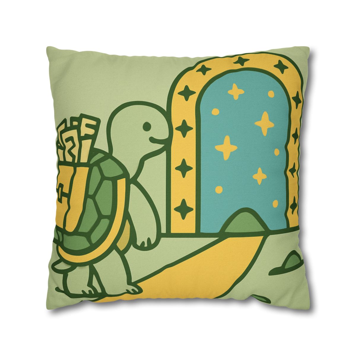 Time-Traveling Tortoise stylish decorative pillowcases
