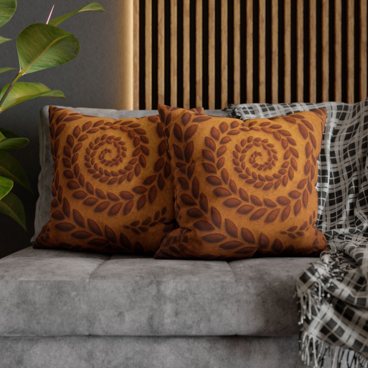 Spiral Seed Pod Chorus unique gift pillow cases