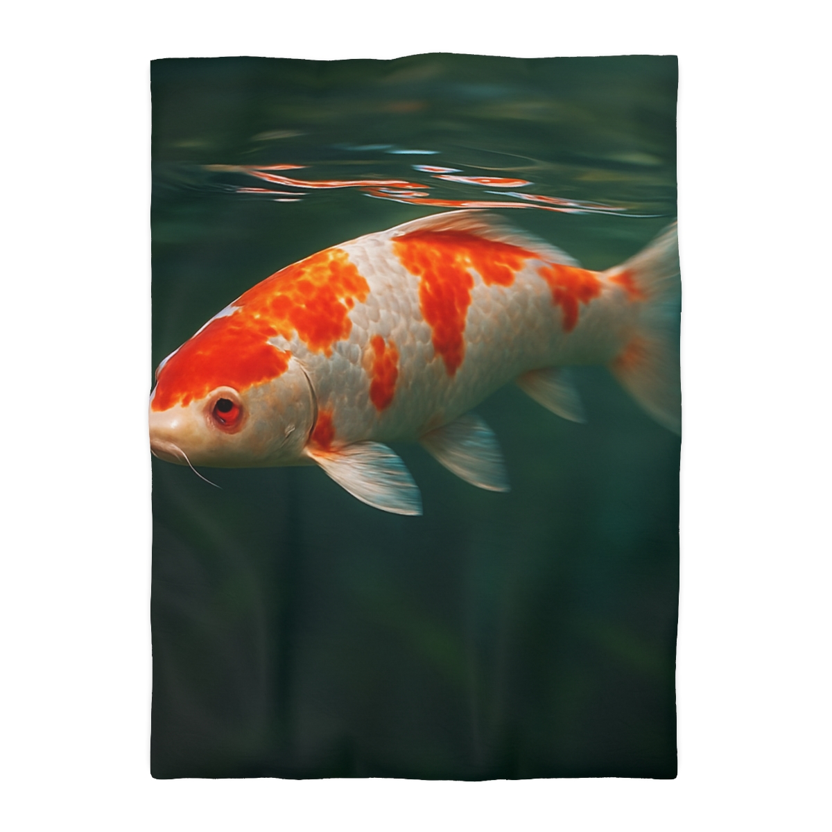 Crystal Current Koi Fish warm winter duvets