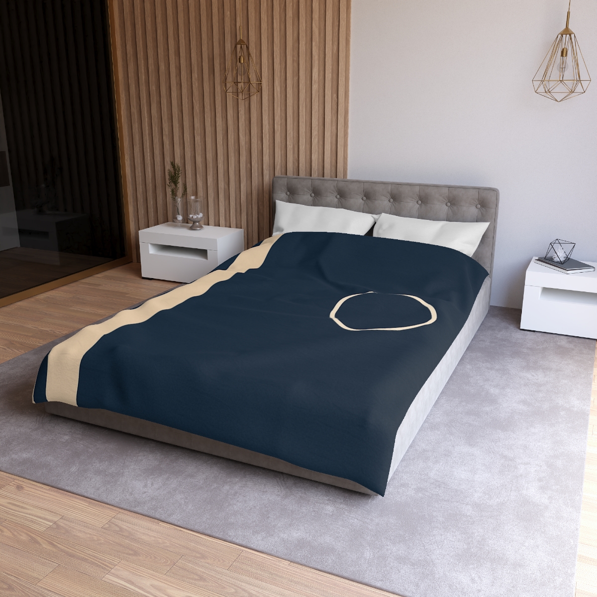 Quiet Column And Floating Ring designer printed duvets