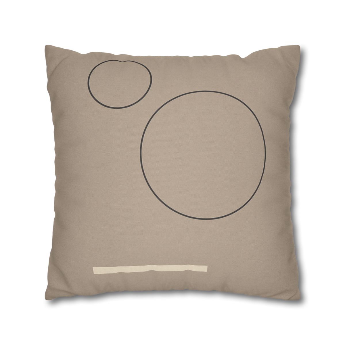 Floating Ring Alignment personalized pillow covers