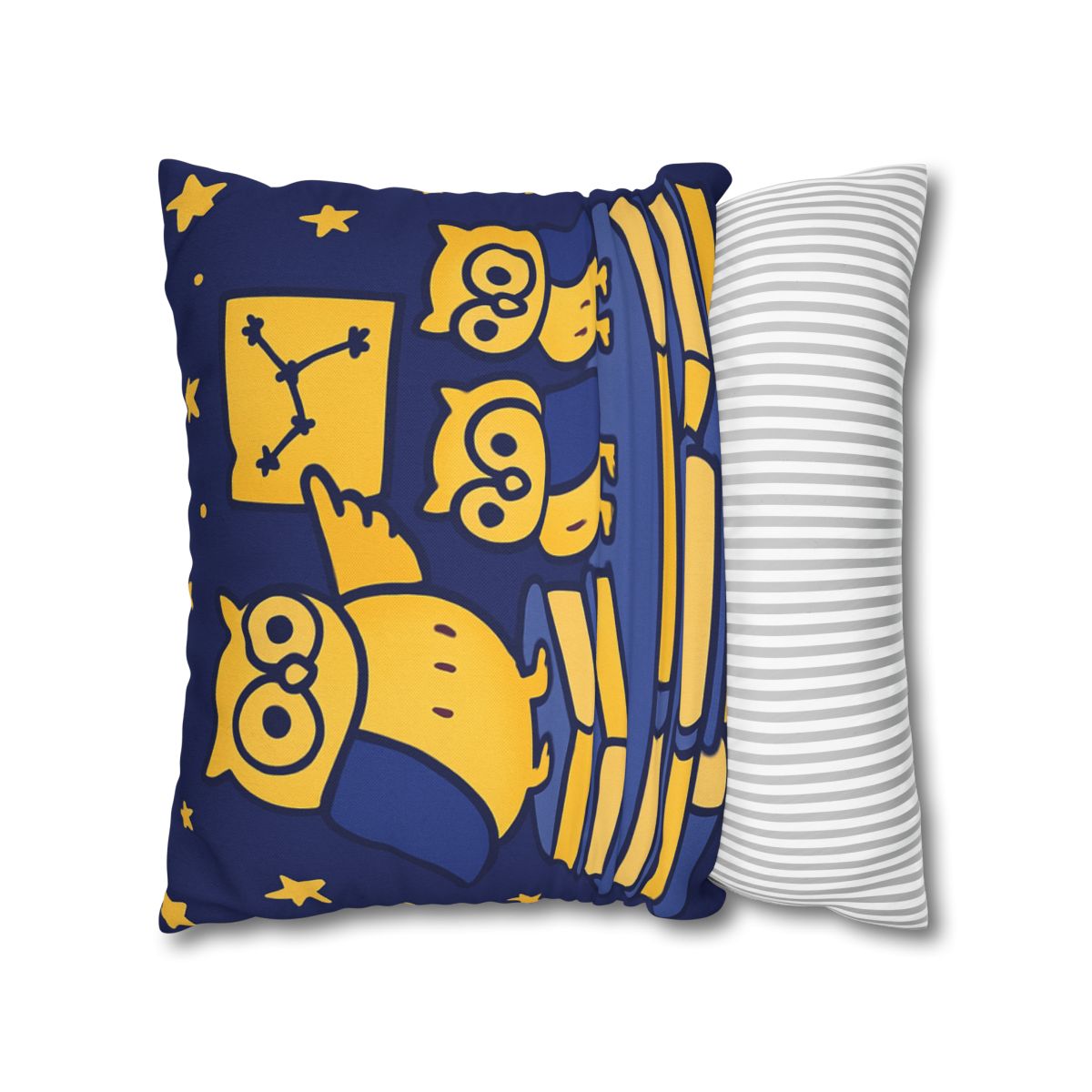 Starlight Library Run By Owls custom pillow cases
