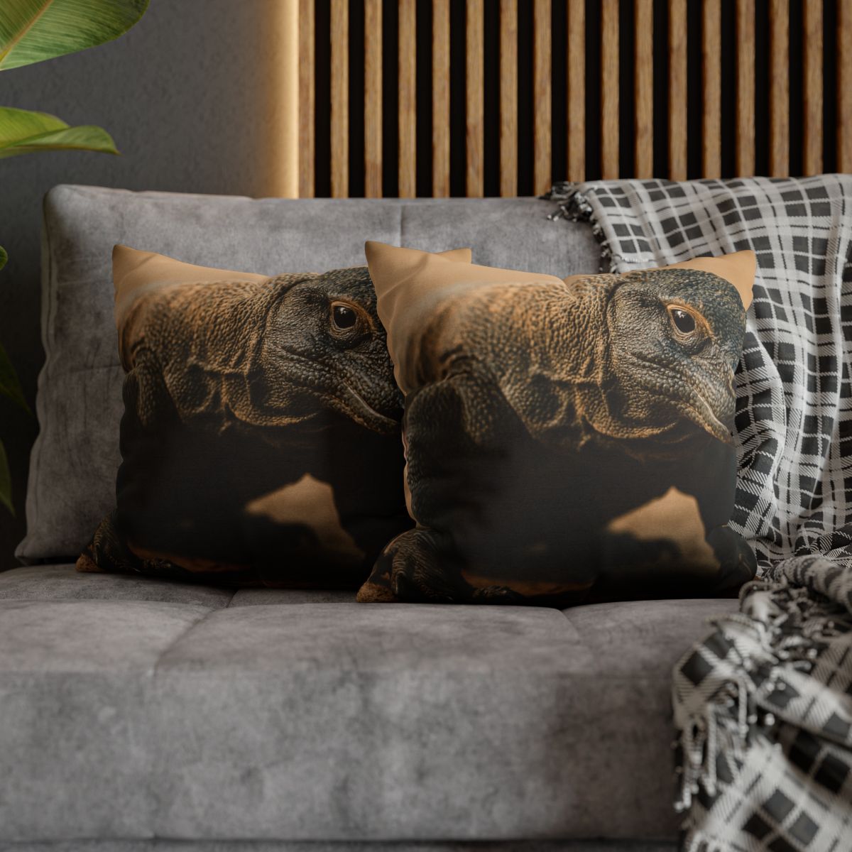Ancient Sentinel Komodo Dragon unique gift pillow cases
